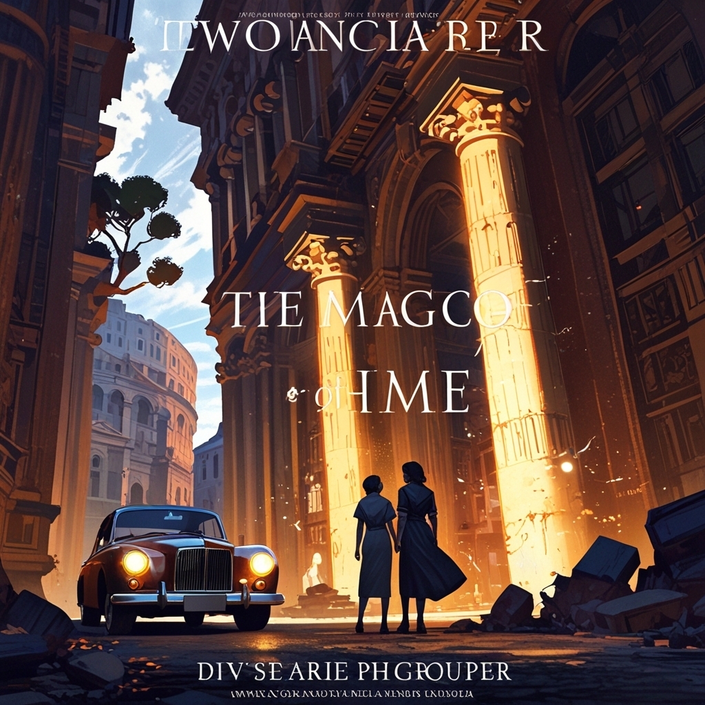 Магия времени: Как два современных героя встретили исторические загадки и изменили своё будущее используя настоящую машину времени!