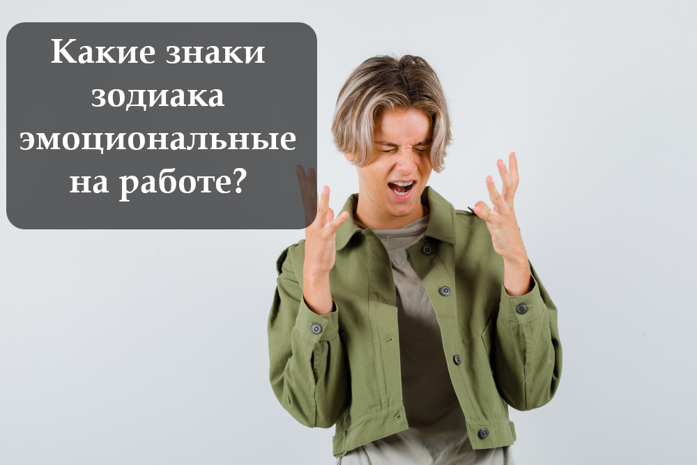 Какой самый эмоциональный знак зодиака на работе