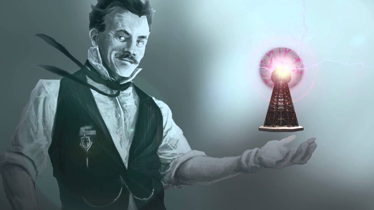 Принцип беспроводной передачи энергии согласно теории Теслы