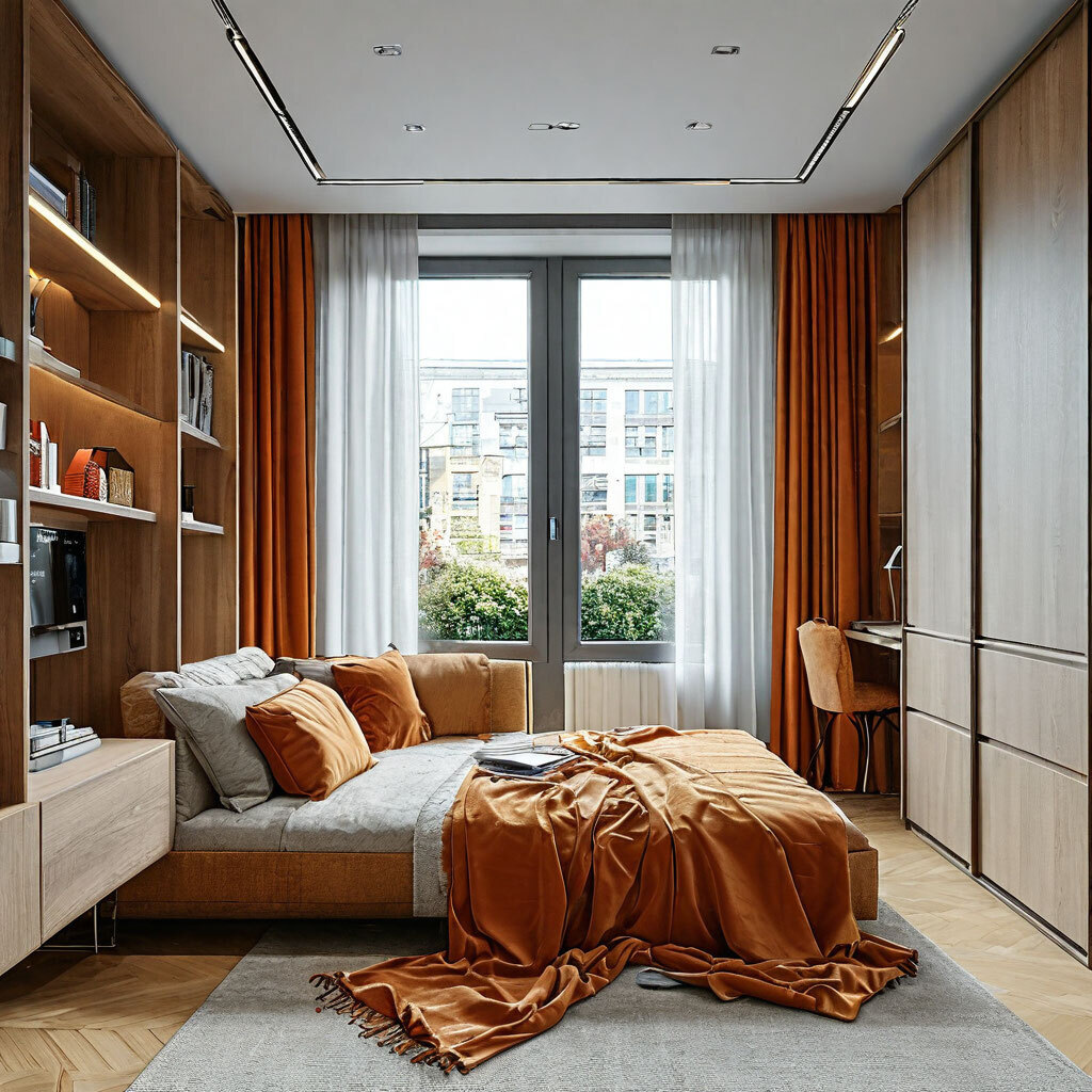 Обустройство комнаты - личного пространства человека или семейной пары