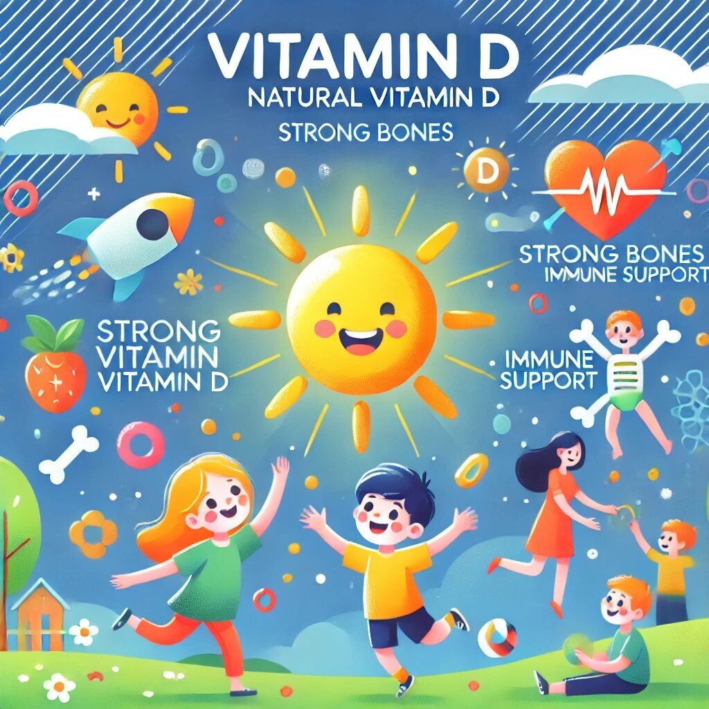 Витамин D: Солнечный гормон для здоровья детей и взрослых