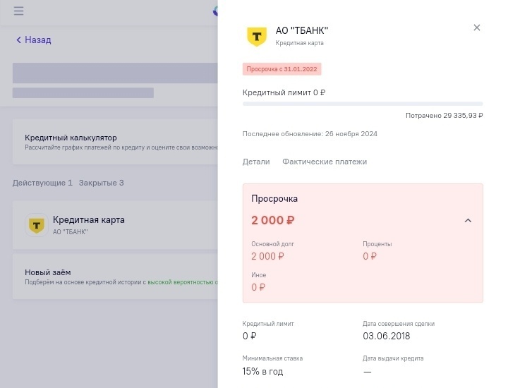 Неожиданный долг в кредитной истории: сколько стоит моя ошибка.