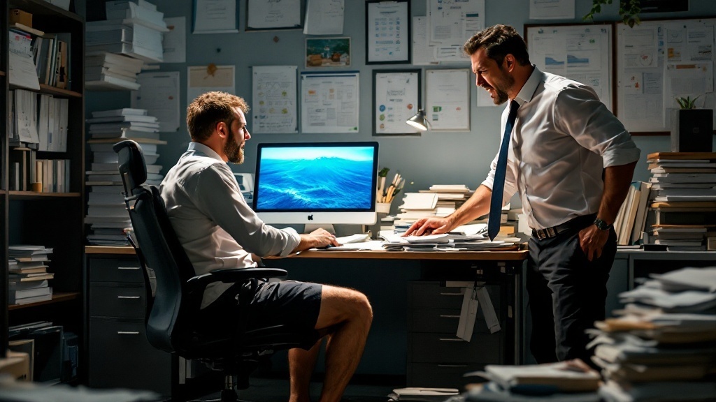 Беспредел на работе