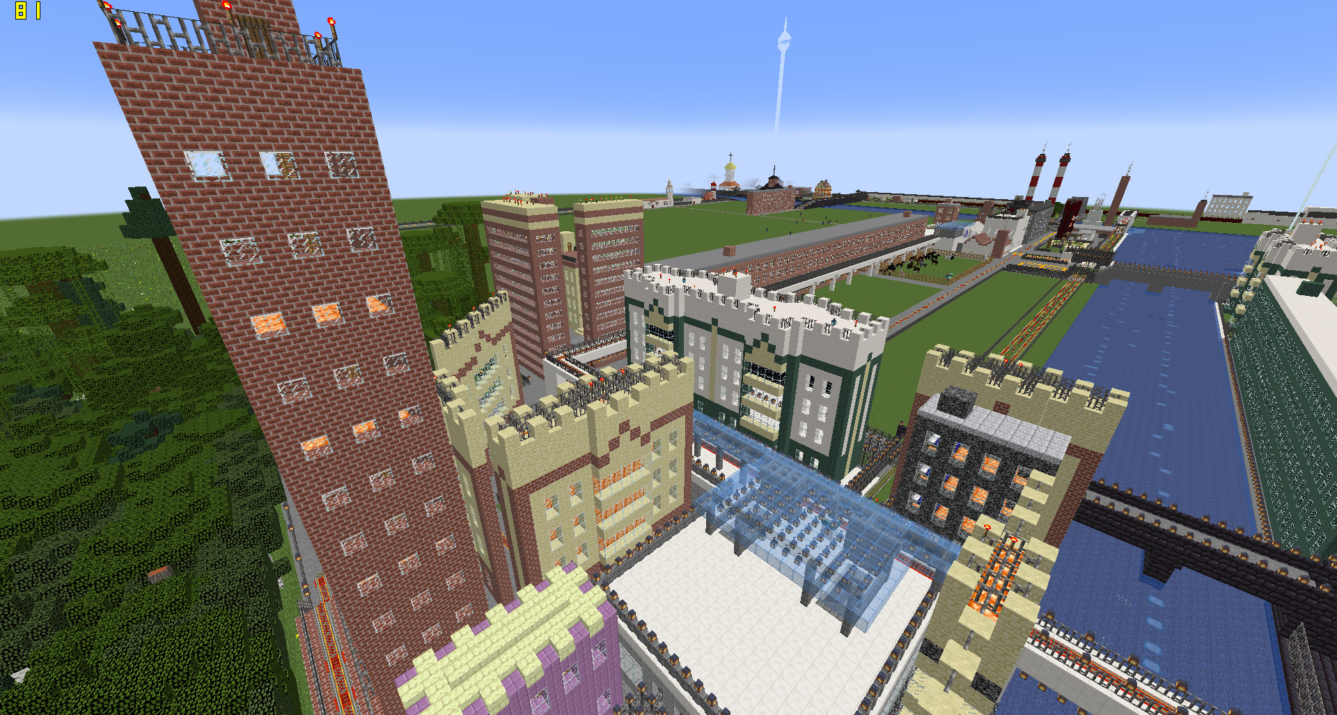 Казани Майнкрафт Улицы Ноксинский Спуск Азино-2 Minecraft