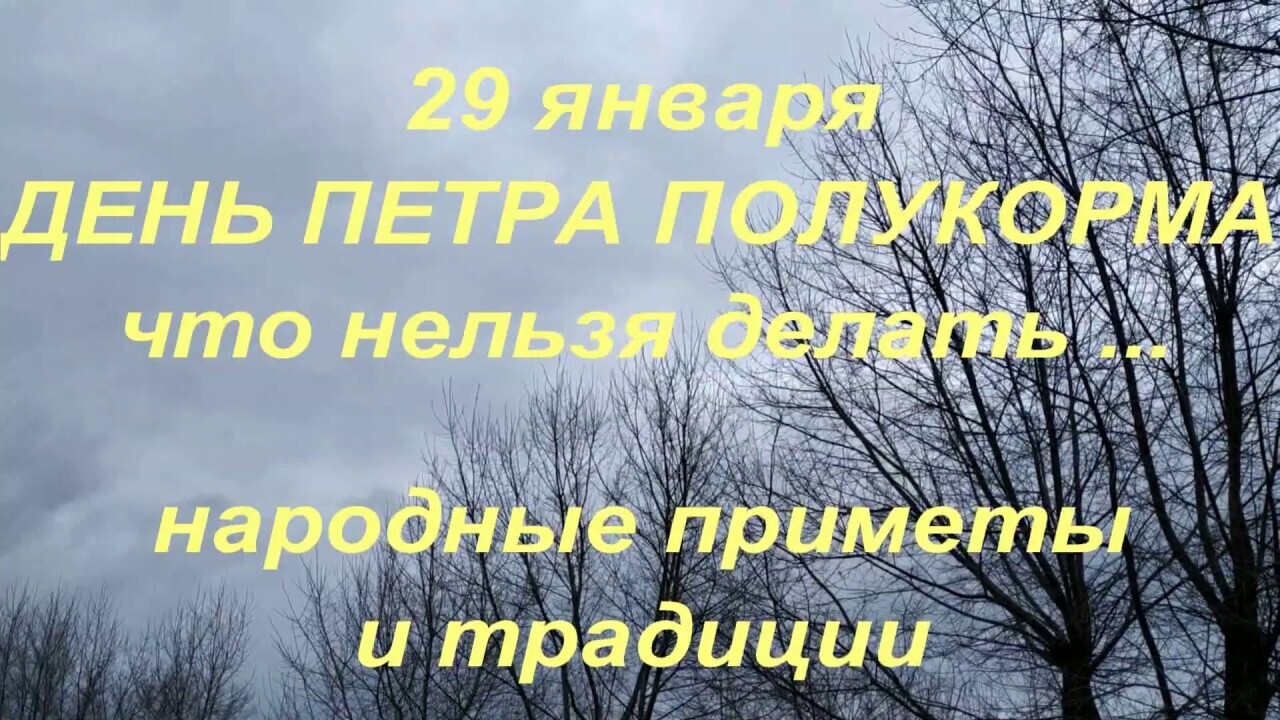 Народные приметы на 29 января 2025 года: что нельзя делать в Петров день