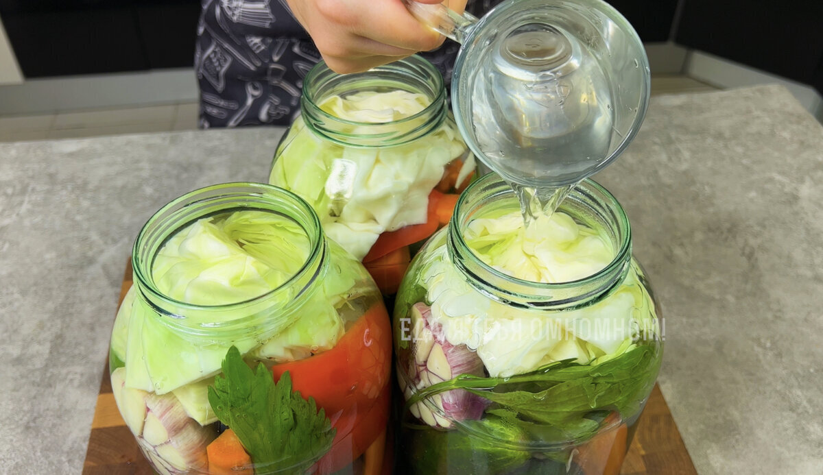 Огород в Банке: Летнее Ассорти без Варки и Стерилизации для Зимних Праздников!