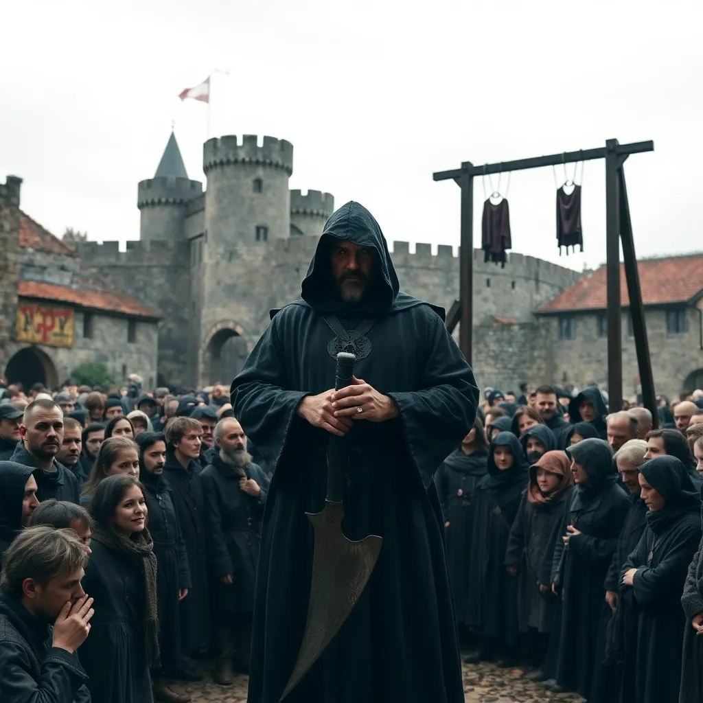 Судьба палачей в средние века.