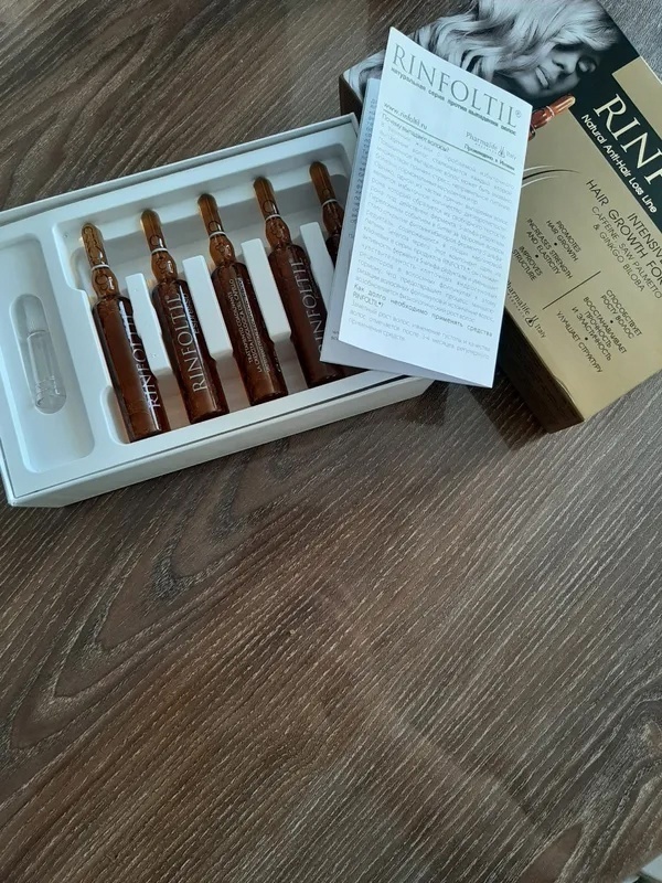 Мой опыт использования Rinfoltil Espresso против алопеции