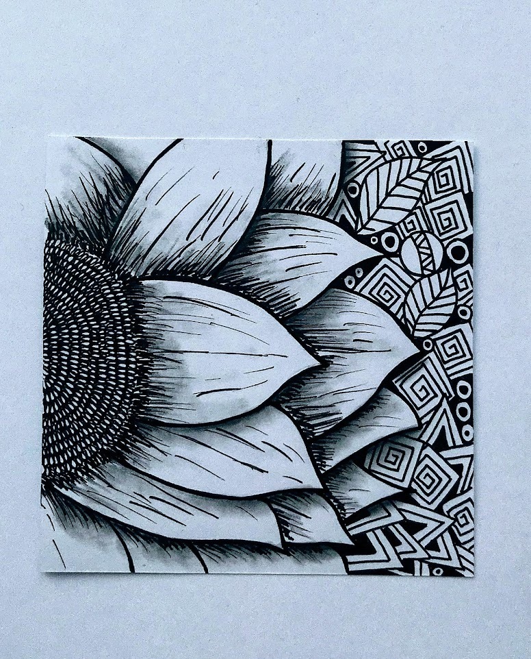 Зентангл, что это такое?) Мои работы в этой технике