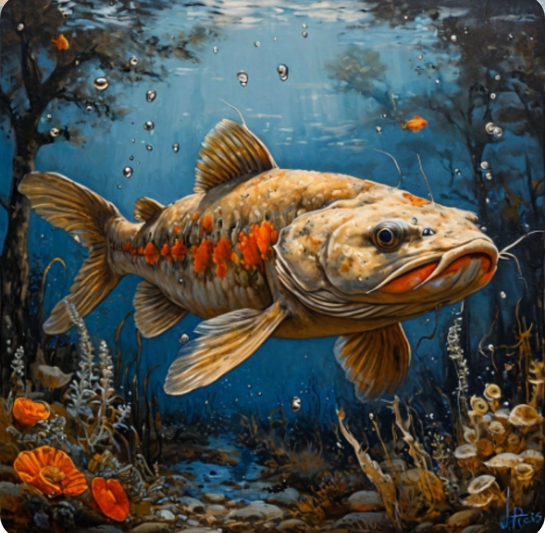 Сом непоседа