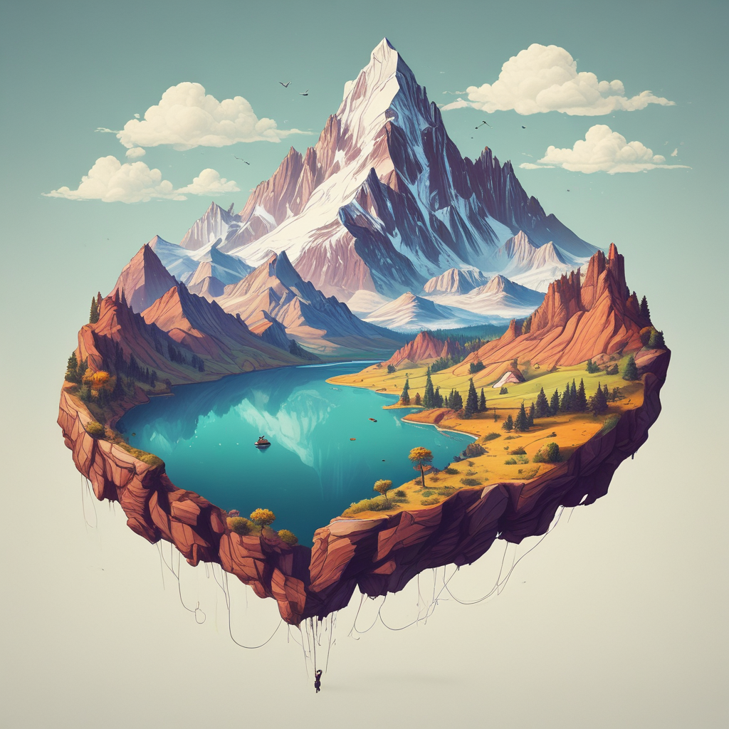 Существует место на Земле, где можно увидеть "падающие горы"