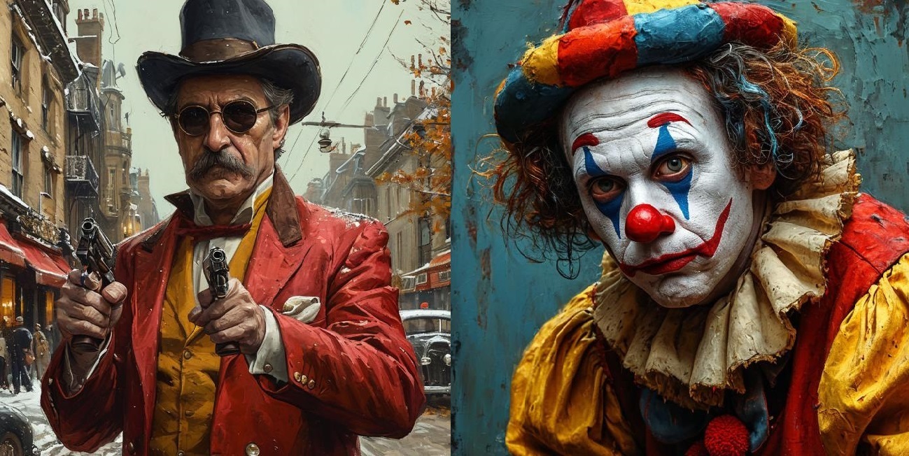 Гангстер и клоун...