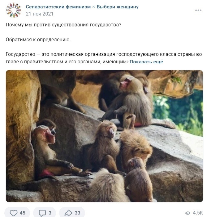 Татьяна Болотина: типичная феминистка