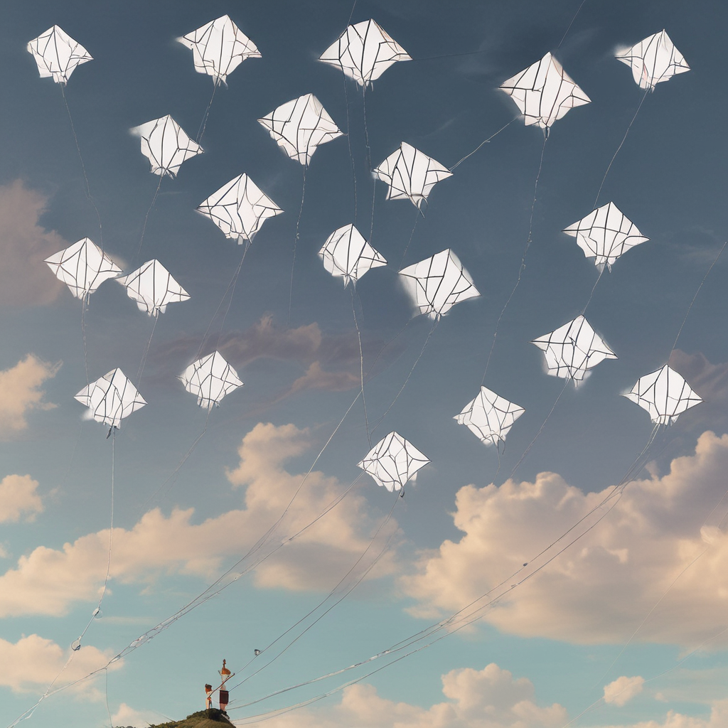 В некоторых странах существует традиция отпускать в небо бумажных змеев на праздники