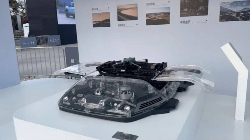 BYD представил автомобиль с дрон-ассистентом