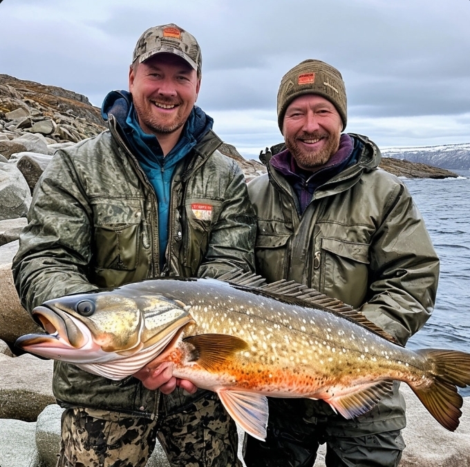 # 🐟 **Рекордный улов в Териберке! Туристы выловили 350 кг трески всего за два часа** 🎣