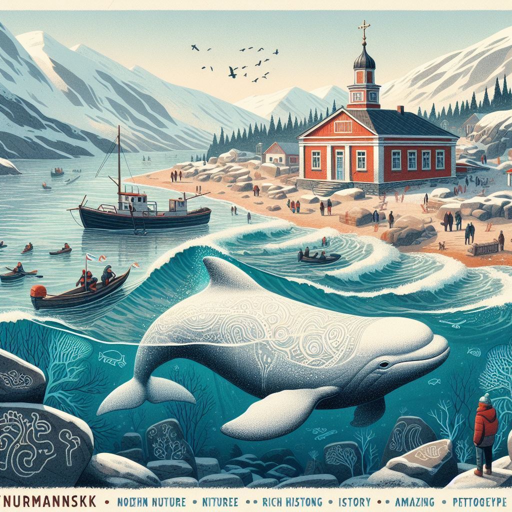 Кандалакша — город на берегу Белого моря.