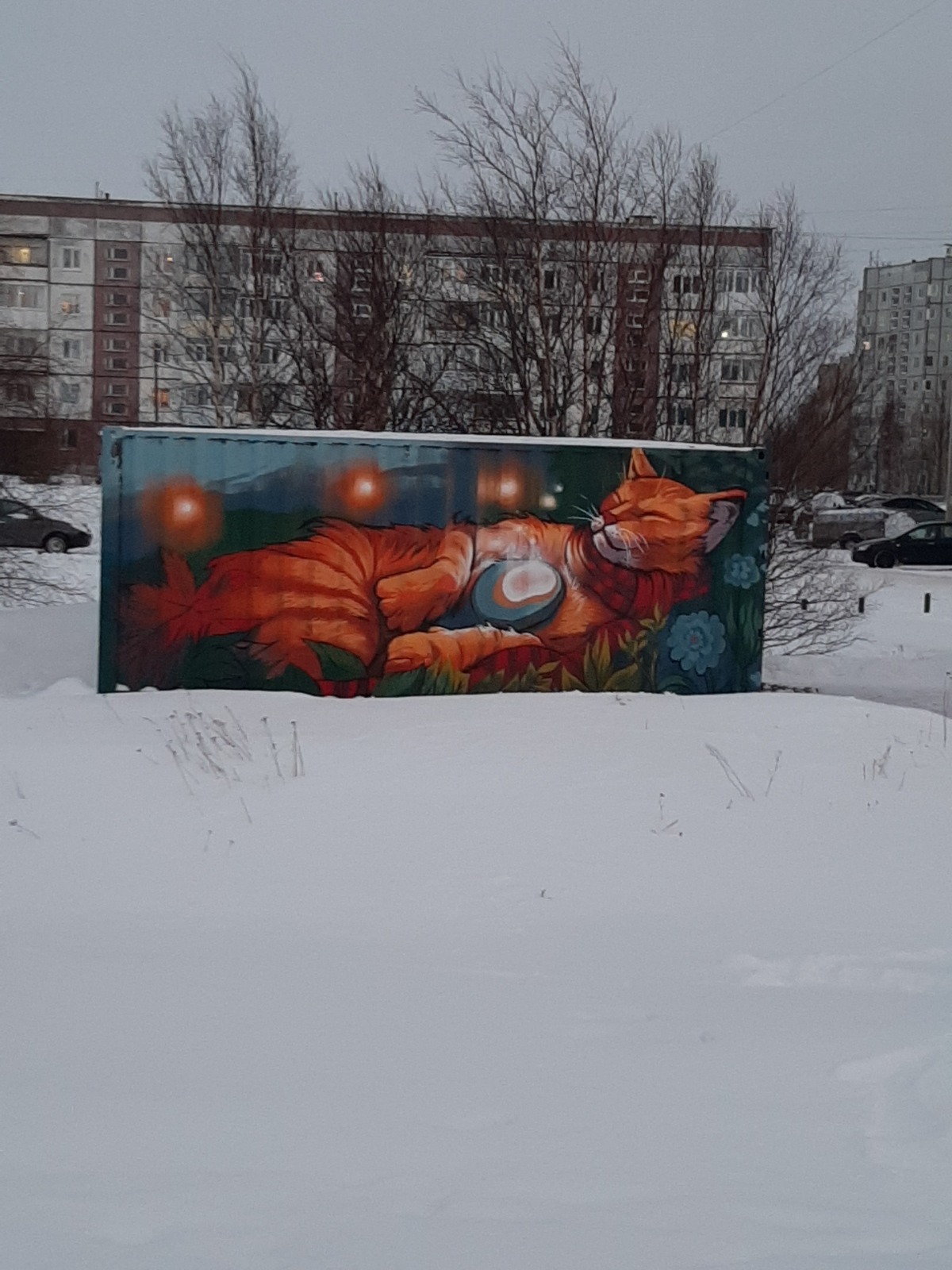 Прогулки по острову Ягры: новые арт-объекты и снежные красоты. Авторский материал