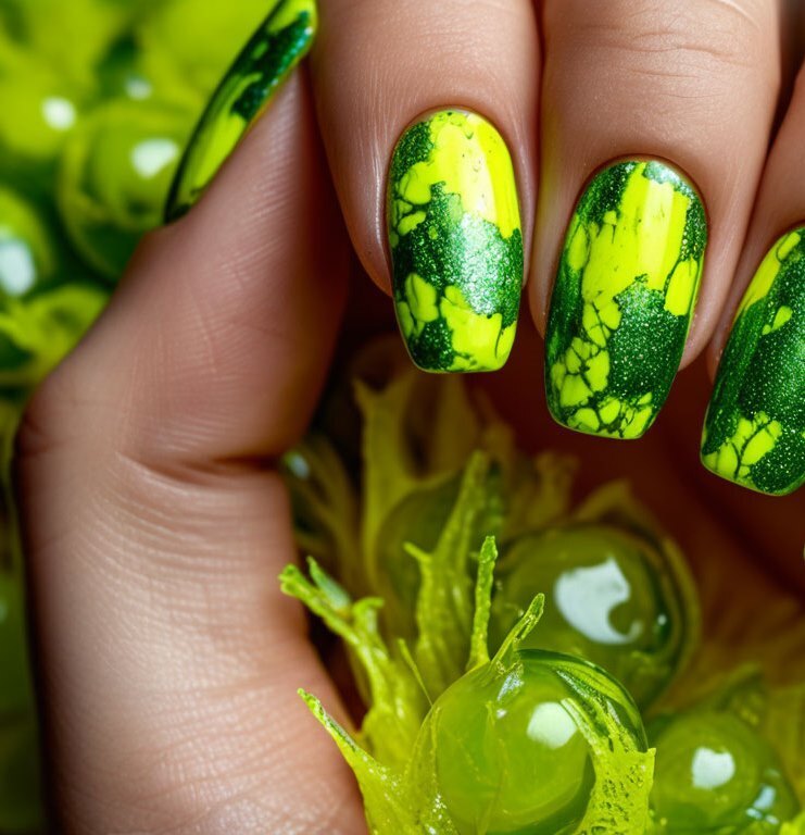 Лимонный маникюр (часть 1)