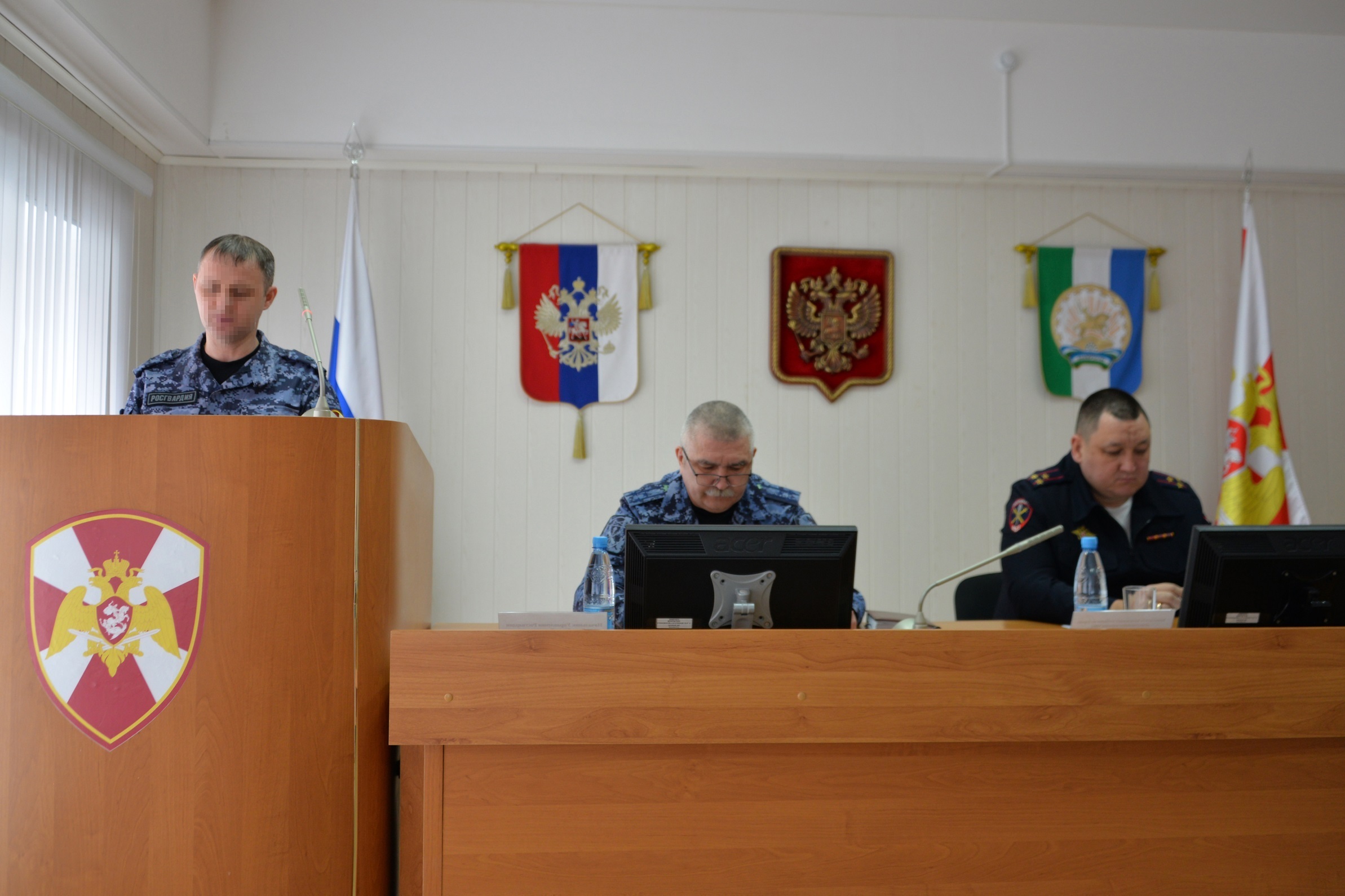 В Управлении Росгвардии по Республике Башкортостан состоялось заседание Оперативного штаба