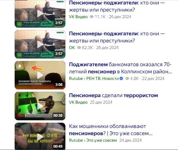 Пенсионеры-террористы в России. Причины феномена, по мнению автора