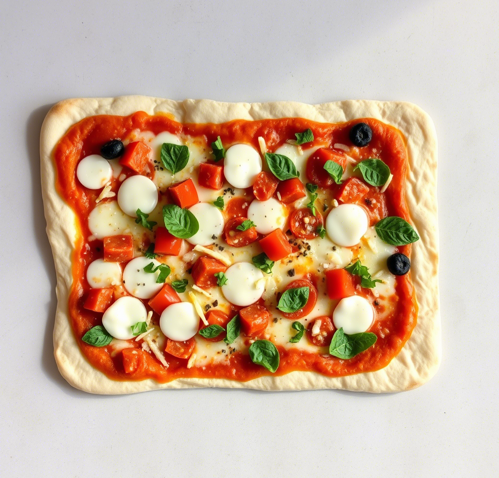 Пицца на лаваше за 5 минут