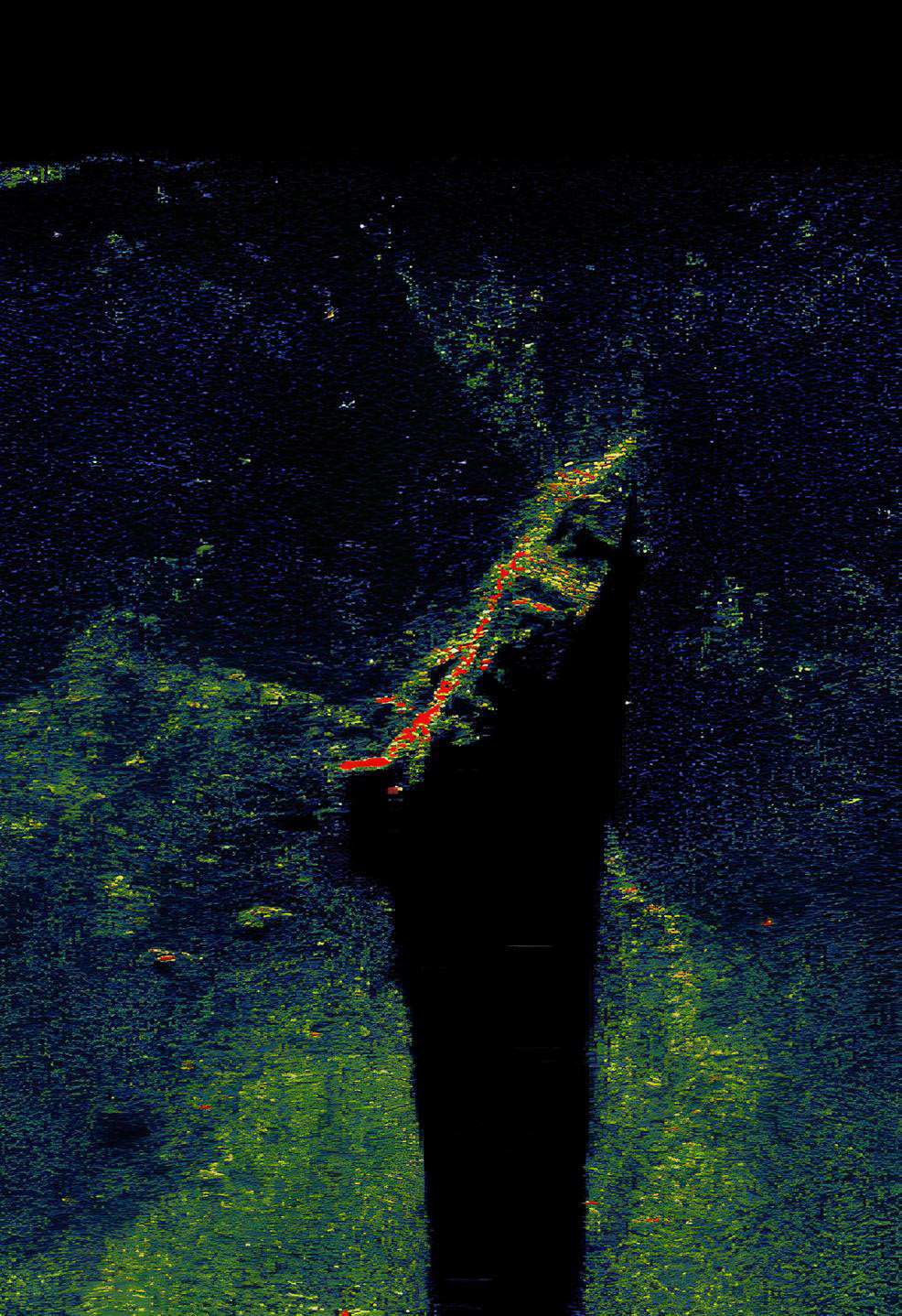 Фотографии обломков знаменитого "Титаника", сделанные на дне Атлантического океана