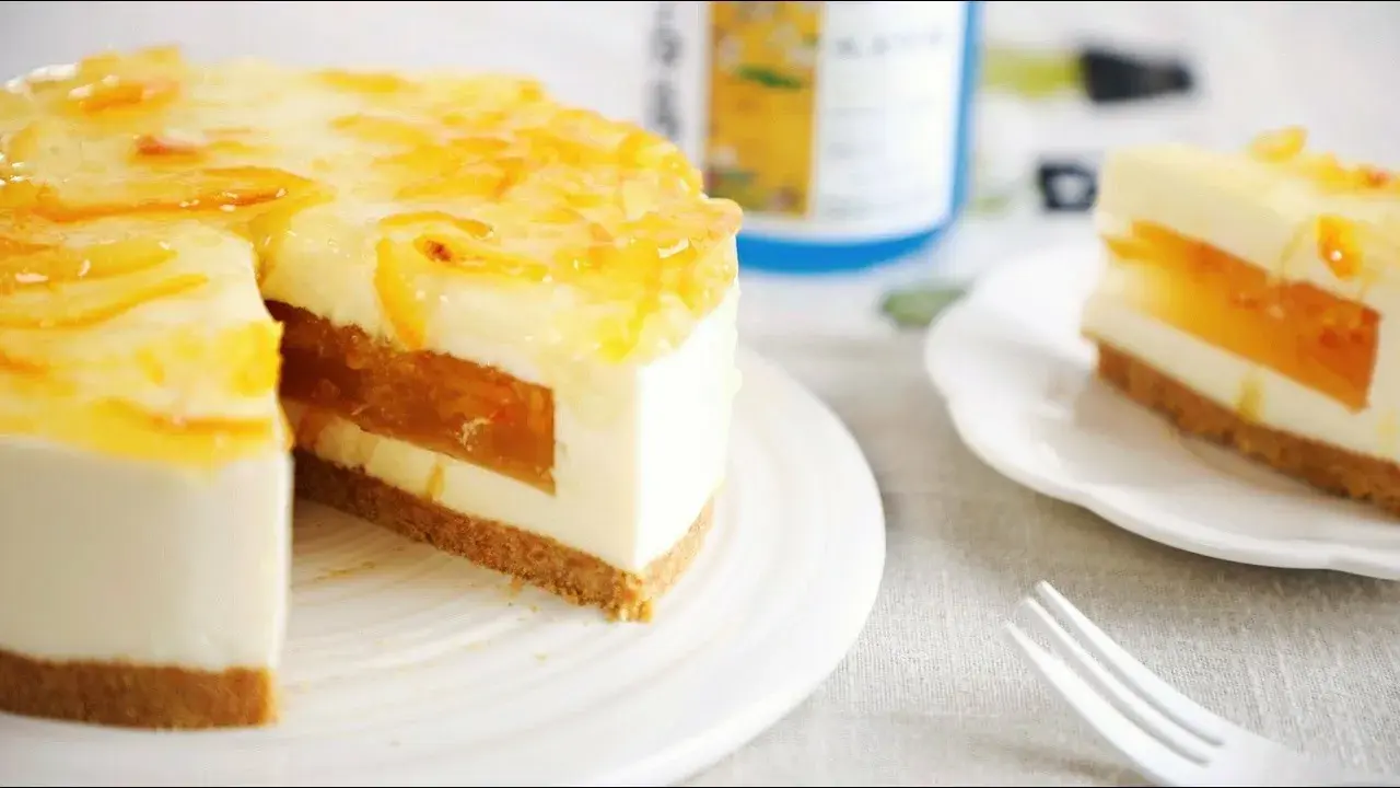 Японский чизкейк с юдзу – воздушный десерт с нежным цитрусовым вкусом