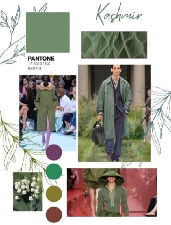 Модная палитра 2025 года