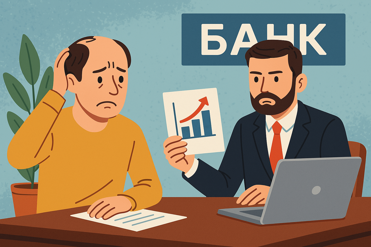 Мужчина взял кредит, а потом сменил страховую — банк поднял проценты в 2 раза. Пришлось дойти до Верховного суда