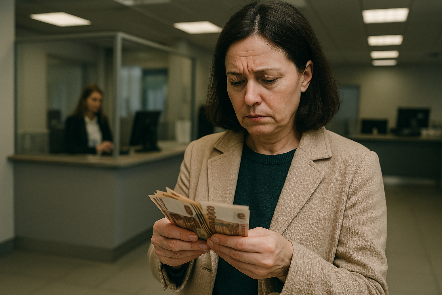 Женщина сняла свой вклад в банке — и чуть не осталась должна из-за ошибки кассира