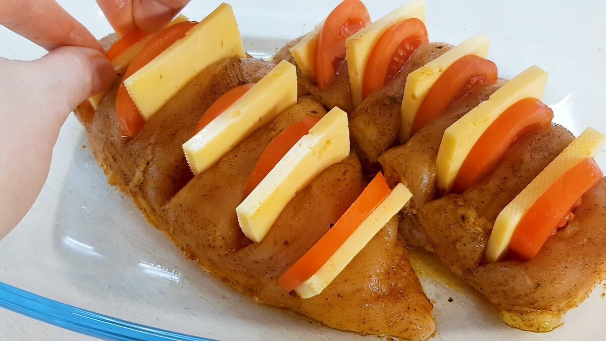 Рецепт сочного куриного филе запечёного в духовке (пошаговый рецепт)