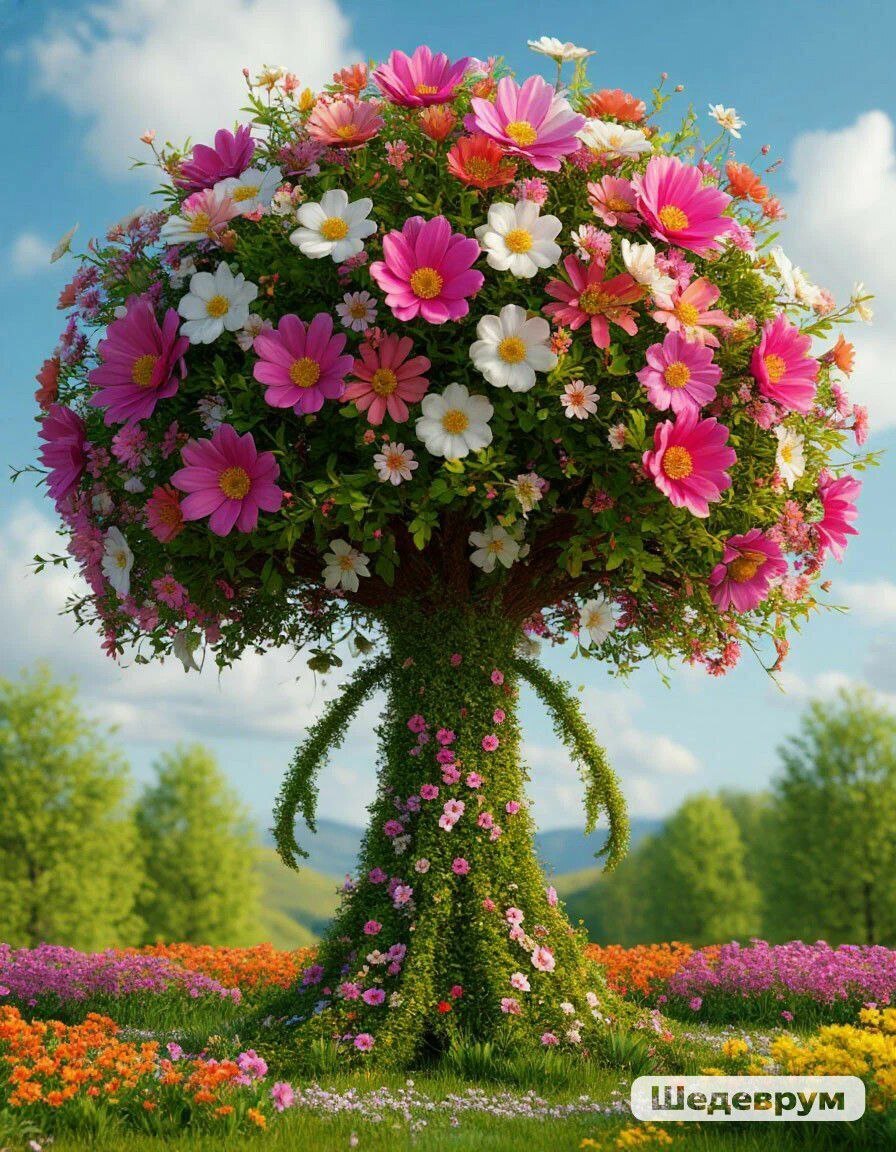 Сгенерировано в Шедеврум: весна, олень с большими рогами, ветер перемен, заход солнца, лицо девушки.