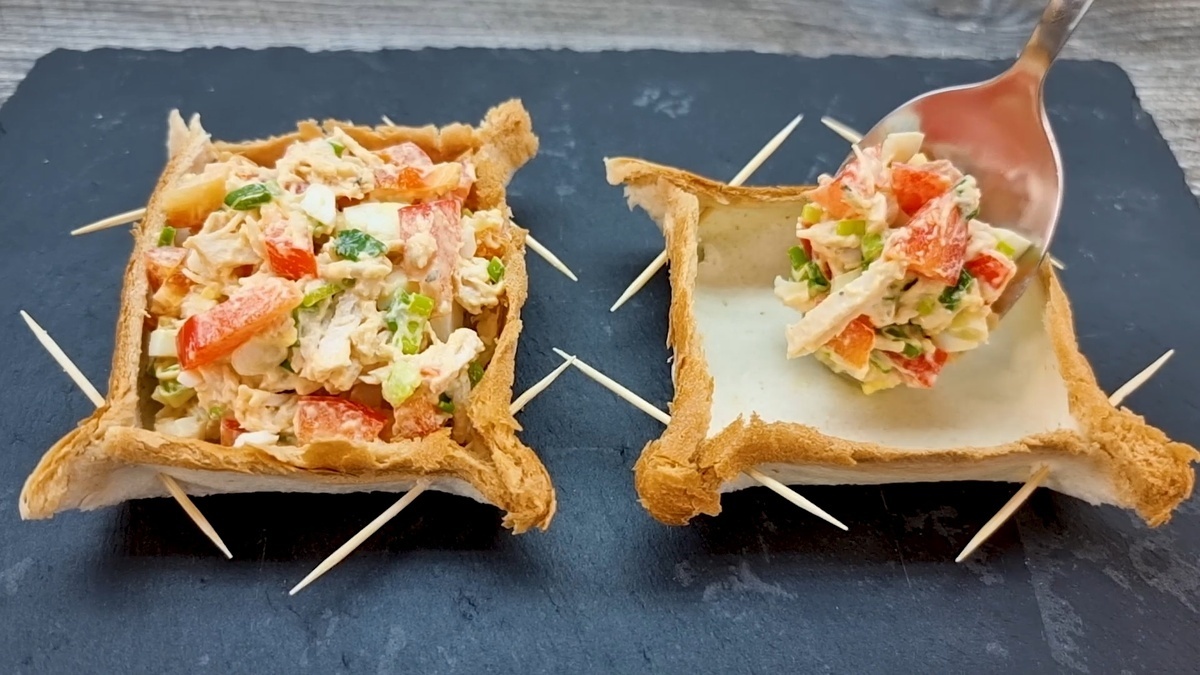 Горячие тосты с начинкой - простые идеи для завтрака (пошаговый рецепт)