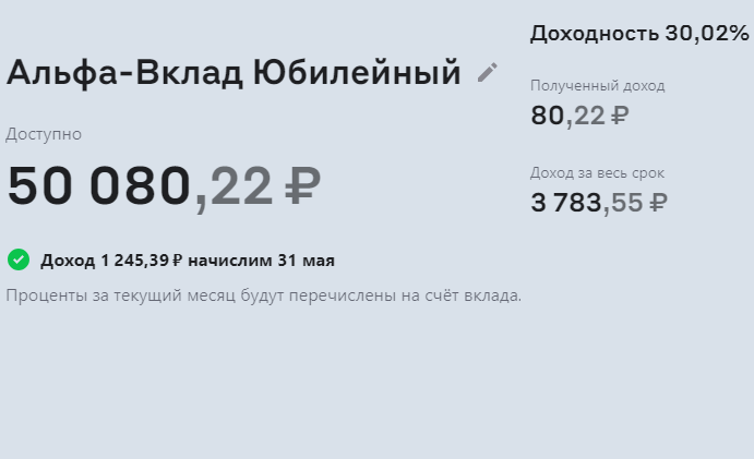 Мир! Труд! Май! И 30% годовых!