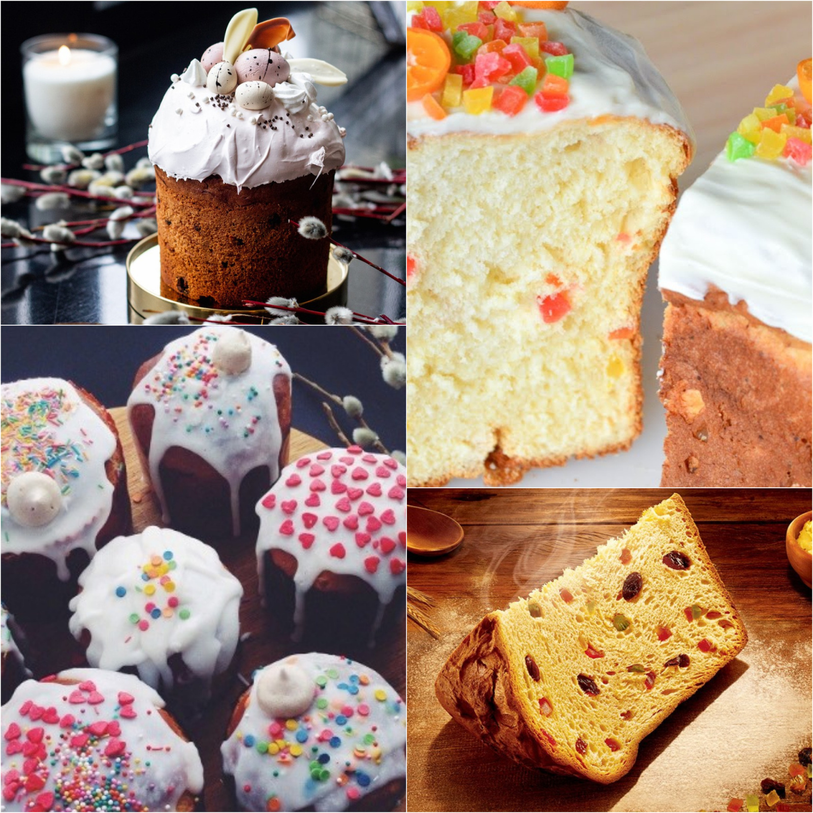 Почему яйца красные, пасха белая, а хлеб — кулич