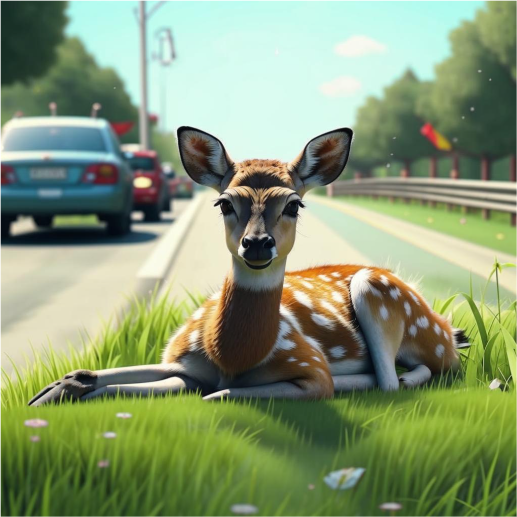 Не выдержало сердце. Умер лосенок Илюша, которого сбила машина в Подмосковье