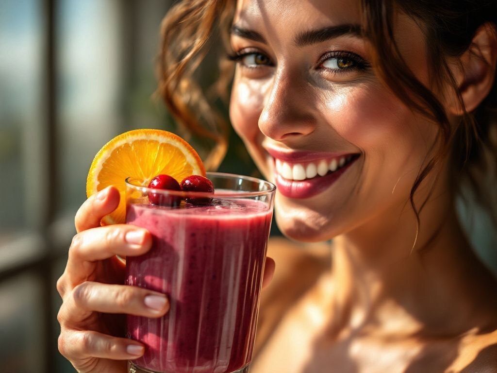 "Клюквенно-апельсиновый иммунитет: смузи, который защитит от вирусов и подарит сияние кожи"