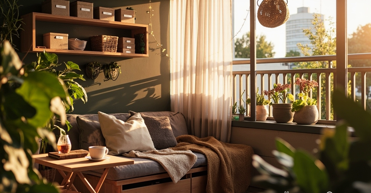 Как организовать балкон, чтобы он не стал складом