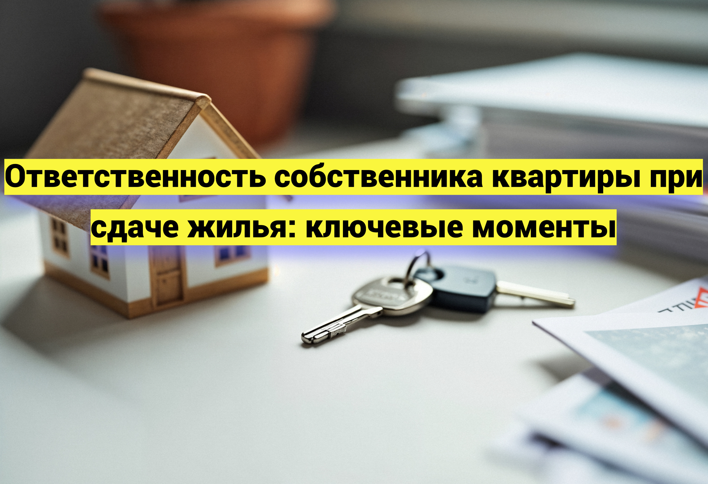 За что в ответе собственник, который сдает квартиру