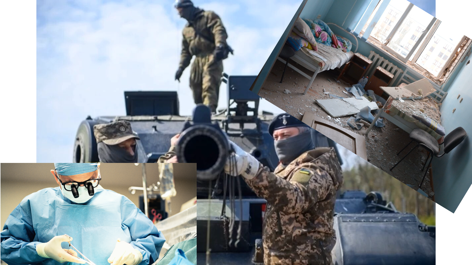 Танкисты ВСУ расстреляли больницу, где их вылечили. Так выглядит бандеровская благодарность