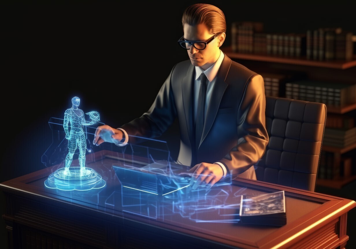 Нейросеть — Клиент — Поверенный — Нейросеть