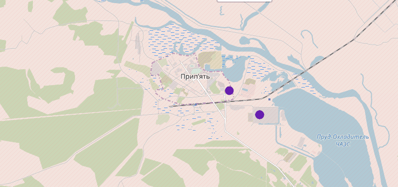 Чернобыльская Зона Отчуждения. Скачёк радиационного фона