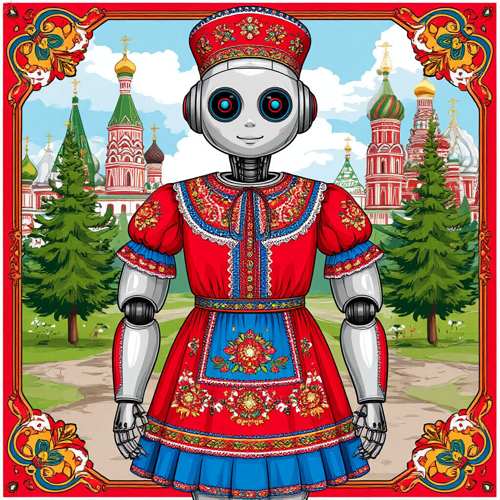 «Православный олигарх» Малофеев предложил заменить мигрантов на роботов, разрисованных под гжель