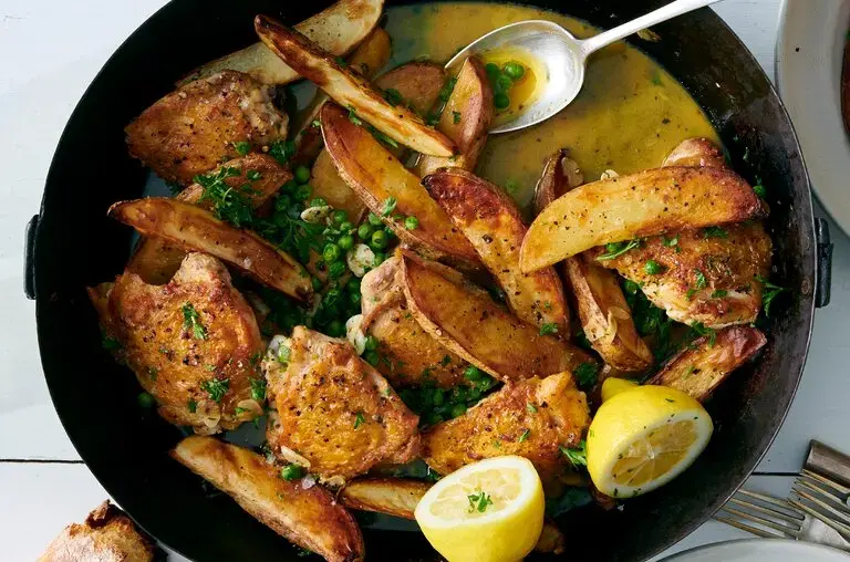 Куриный Везувий Рецепт от La Scarola Адаптировано Марго Ласки