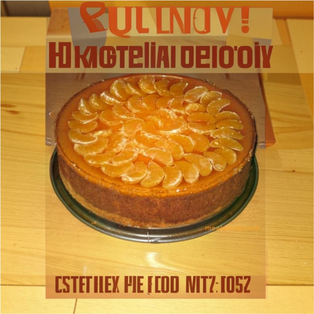 Рецепт приготовления Мандаринового торта