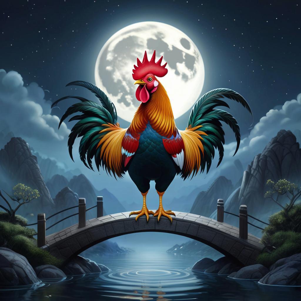 Детская сказка на ночь о весёлом Петушке и его приключениях.