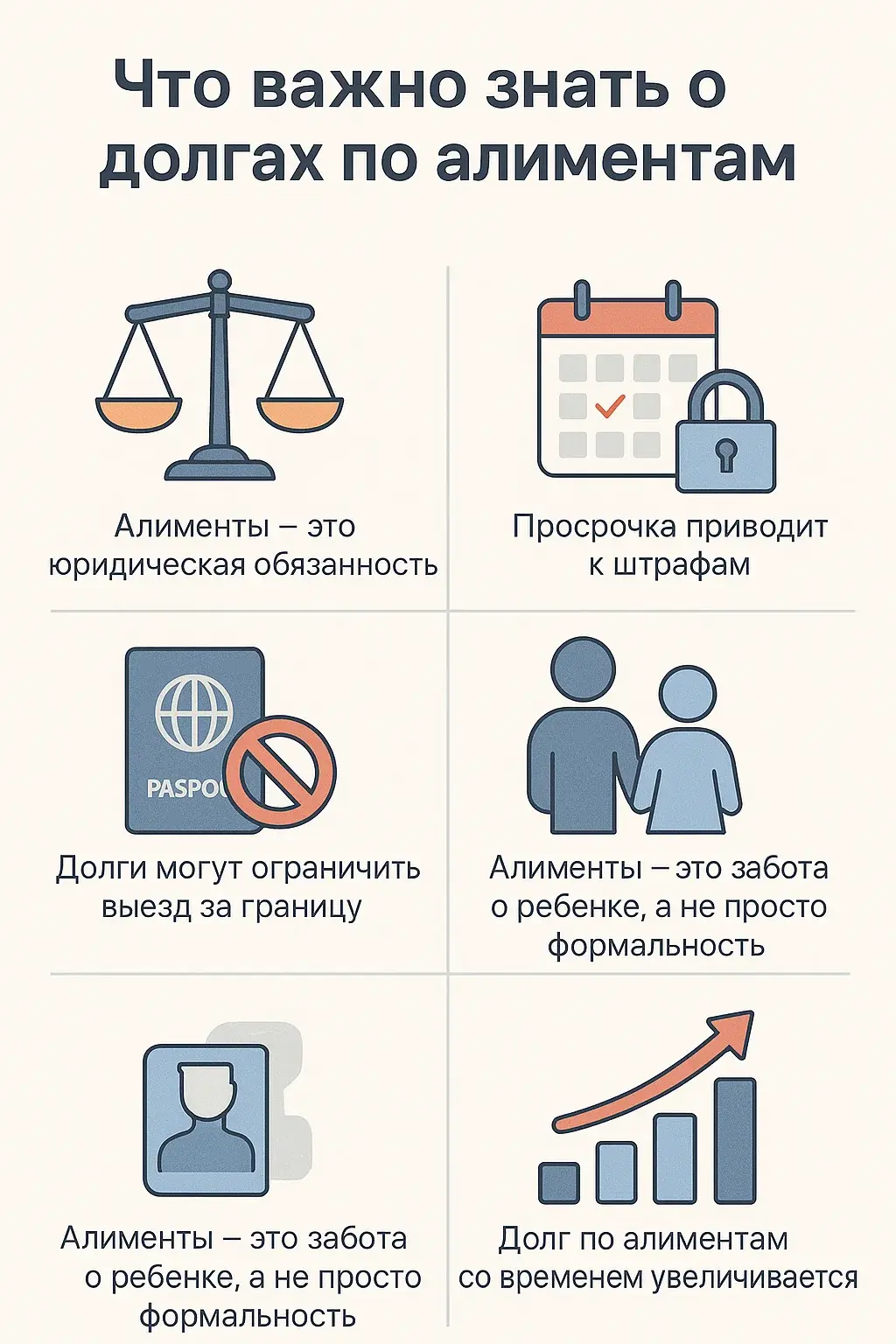 Важные моменты о задолженности по алиментам, которые следует учитывать каждому родителю