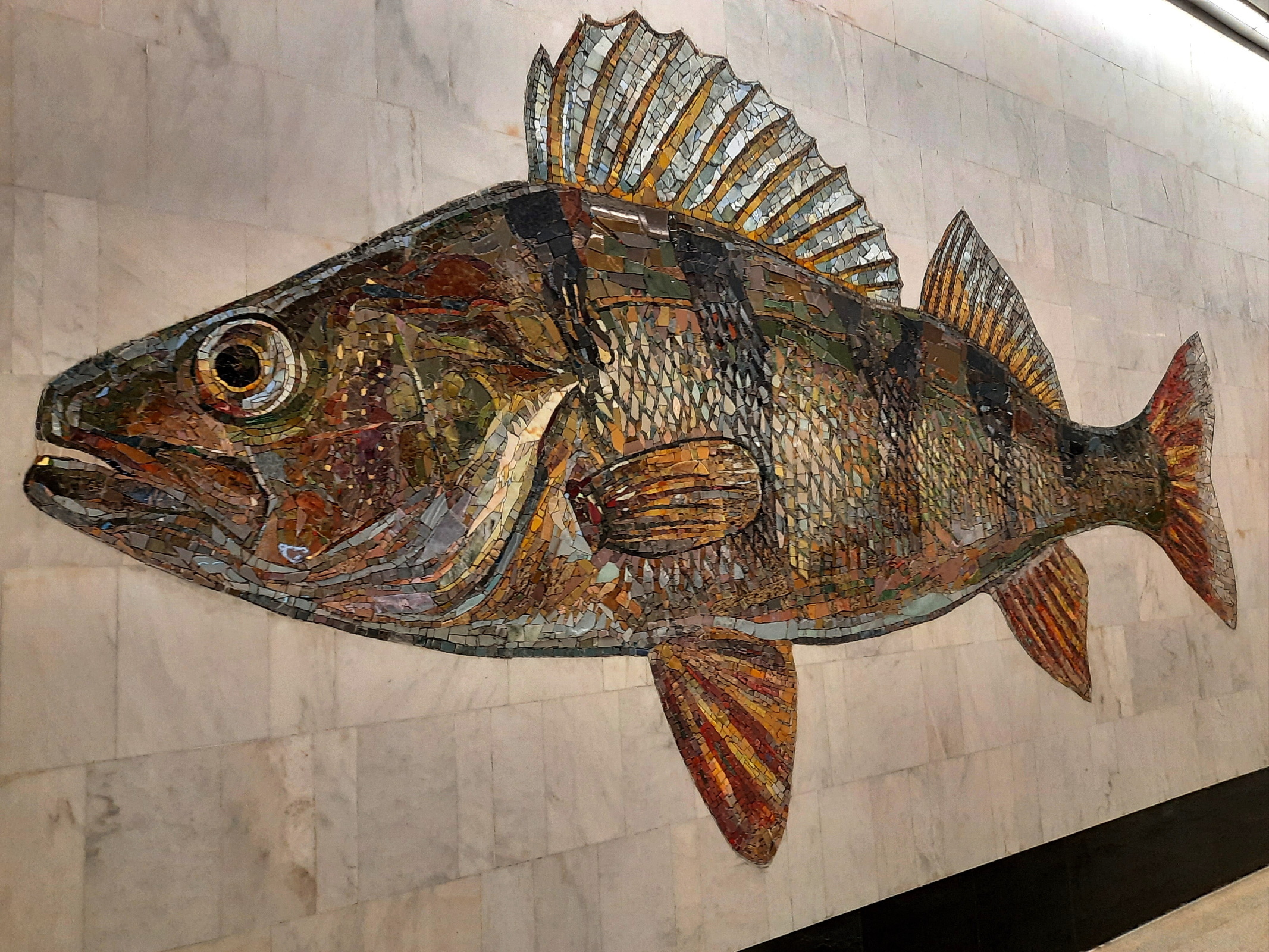 Москва-река и её обитатели в метро