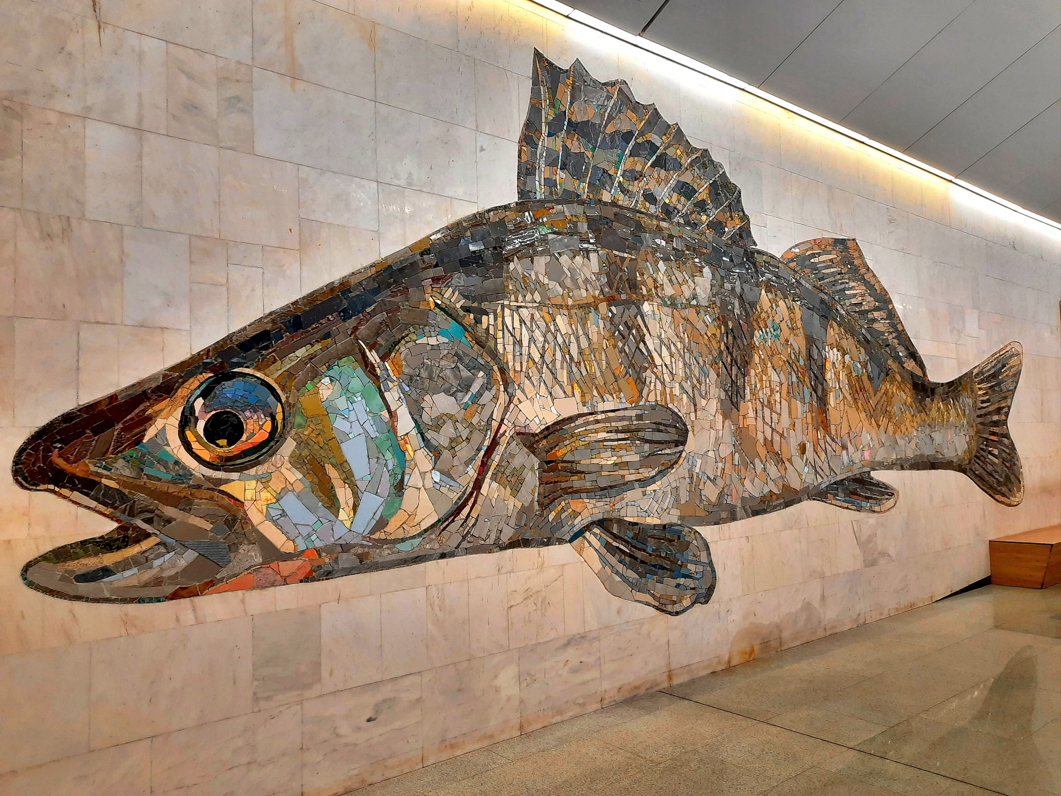 Москва-река и её обитатели в метро